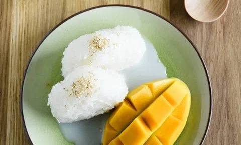 Bí quyết làm xôi xoài Thái Lan dẻo ngon đúng điệu