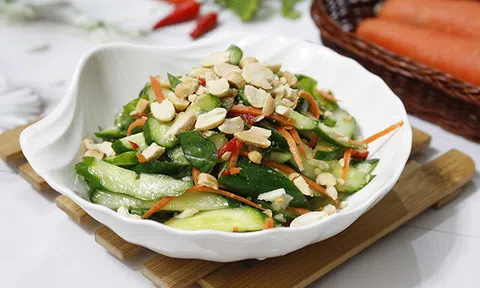 Cách làm nộm dưa chuột giòn ngon, thanh mát giải nhiệt cho ngày hè nóng bức