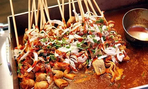 5 món ăn đường phố Hàn được giới trẻ Việt yêu thích