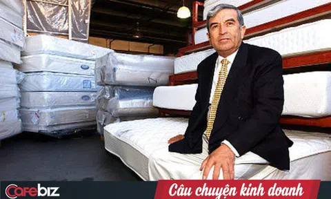 Từ cậu bé ngủ ổ rơm, nằm lề đường, thành cha đẻ chuỗi nệm lớn nhất Hoa Kỳ