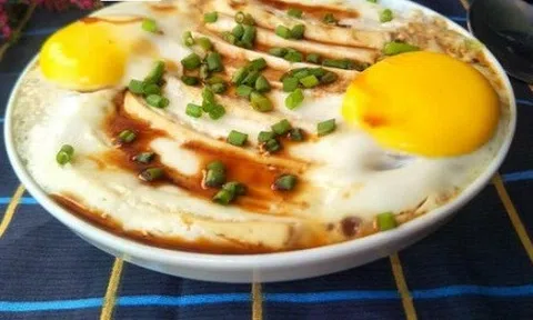 Công thức làm đậu phụ hấp trứng thịt đẹp mắt, lạ miệng