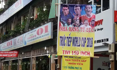 Tự ý phát World Cup trên facebook có thể bị phạt