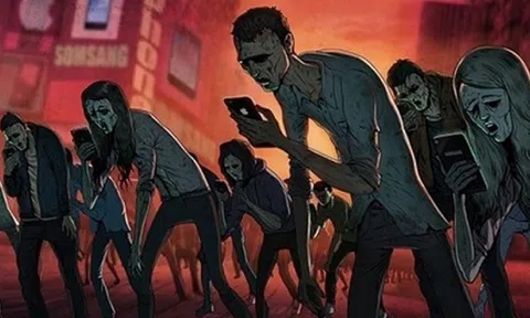 “Cha đã không còn là cha của con nữa, ông ấy là cha của chiếc điện thoại”