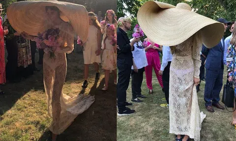 Chiếc mũ khổng lồ che nắng hot nhất mùa hè 2018