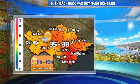 Bắc Bộ tái xuất nắng nóng diện rộng lên tới 38 – 39 độ