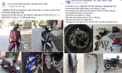 Rộ trào lưu mua bán đồ cũ mùa World Cup