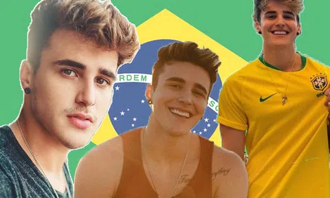 Cổ động viên Brazil đẹp trai này chính là động lực để chị em tiếp tục xem bóng đá