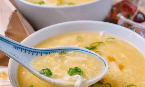 Mách bạn cách nấu súp trứng ngon miệng, bổ dưỡng cho các bé