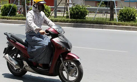Cảnh báo: Đã có người tử vong do váy chống nắng cuốn vào gầm xe