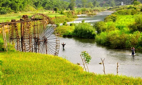 Pù Luông mùa lúa chín vàng `đẹp quên đường về`