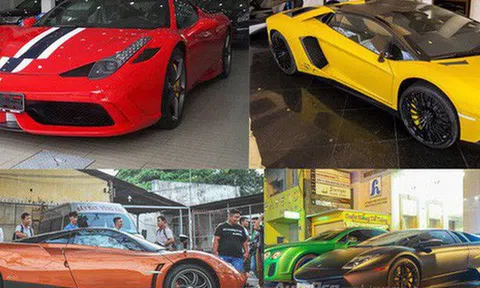 Những siêu xe độc nhất của giới đại gia Việt Nam