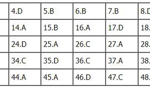 Bài giải đề thi THPT Quốc Gia 2018 môn Anh - Mã đề 417