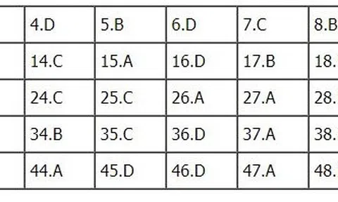 Bài giải đề thi THPT Quốc Gia 2018 môn Anh - Mã đề 422