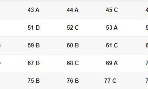 Bài giải đề thi Hóa học THPT Quốc gia 2018 - Mã đề 203