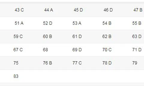 Bài giải đề thi Hóa học THPT Quốc gia 2018 mã đề 209