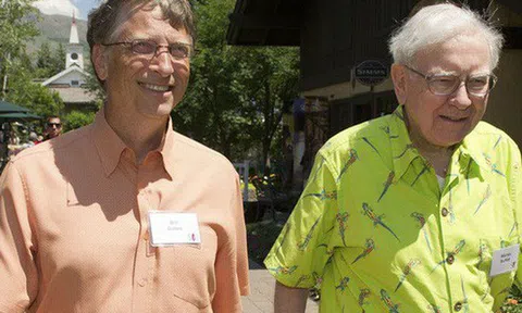 Tiết lộ bữa tối thú vị của đôi bạn thân `quyền lực` Warren Buffett và Bill Gates
