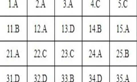 Bài giải môn Lịch sử kỳ thi THPT quốc gia 2018 – Mã đề 307