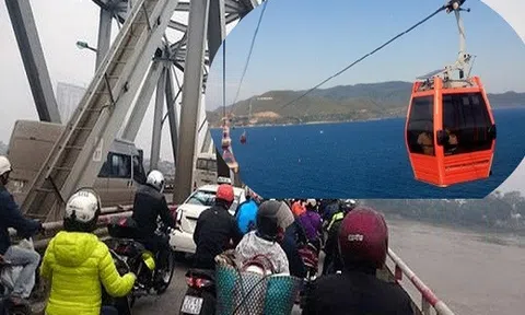 Làm cáp treo vượt sông Hồng, giao thông Hà Nội có thể ùn tắc thêm