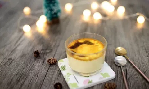 Tráng miệng với bánh Creme Brulee ngon đúng kiểu Pháp