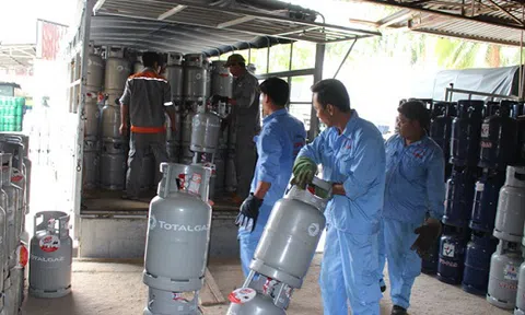 Giá gas tăng thêm 1.000 đồng/bình 12 kg từ ngày 1/7