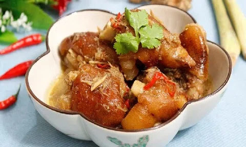 Cách làm món chân giò giả cầy thơm ngon, đơn giản cho bữa cơm chiều