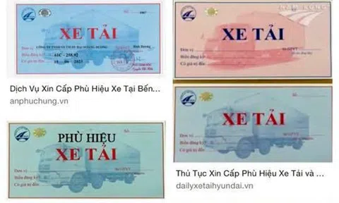 “Cò” phù hiệu xe tải tung hoành, doanh nghiệp hoang mang