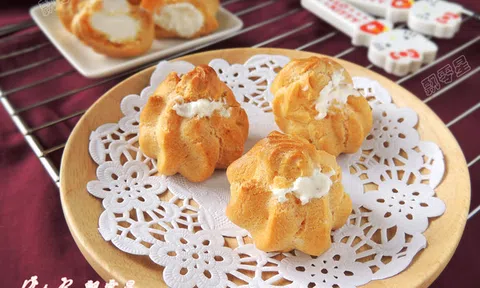 Mách bạn cách làm bánh su kem cực dễ lại ngon ngất ngây