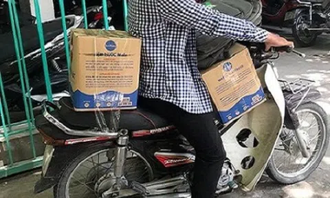 Kiếm tiền triệu mỗi ngày, shipper cũng oải vì quá tải ngày nắng nóng