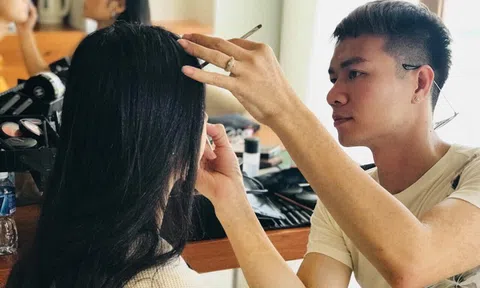 Chuyên gia Make up Trường Tashi đồng hành cùng các thí sinh cuộc thi Hoa hậu VN 2018