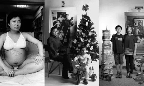 Xúc động bộ ảnh: `Mỗi bà mẹ là một nghệ sĩ` của mẹ đơn thân chân thực đến nao lòng