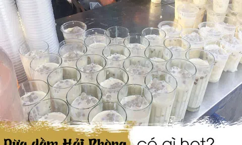 Dừa dầm Hải Phòng có gì khiến cộng đồng mạng phát sốt trong thời gian vừa qua