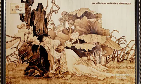 Hơn cả một món quà trong một bức tranh tặng 