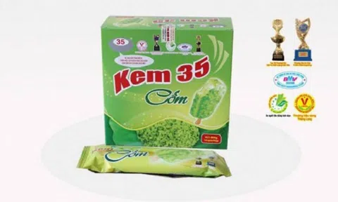 Kem 35 của Tràng Tiền 35 bị nhái nhãn hiệu tràn lan