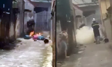 Hà Nội: Điều tra gã rể cũ mang 4 bình gas đến nhà bố mẹ vợ đốt