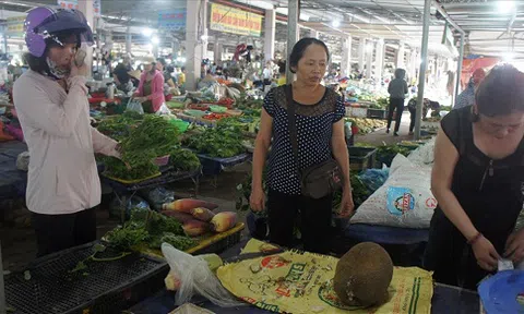 Nghệ An, Hà Tĩnh: Rau xanh khan hiếm, tăng giá gấp đôi sau bão