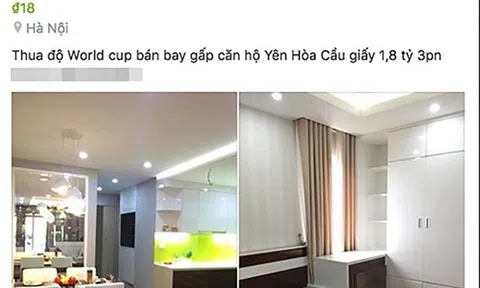 Hết World Cup, cảnh giác trước các chiêu trò bán hàng thanh lý