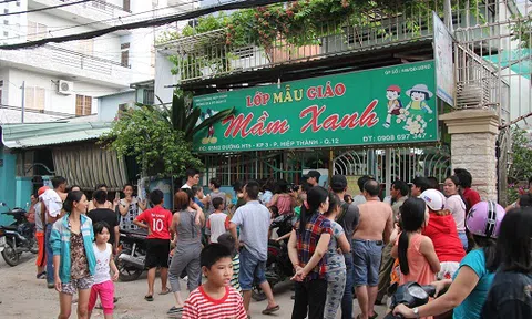 Ngày mai (25/7), xét xử 3 bảo mẫu trường Mầm Xanh bạo hành trẻ