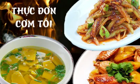 Gợi ý thực đơn cơm tối cả nhà ngon miệng cho ngày mưa nắng thất thường
