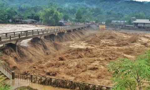 Mưa lớn ở các tỉnh Bắc Bộ kéo dài đến đầu tháng 8