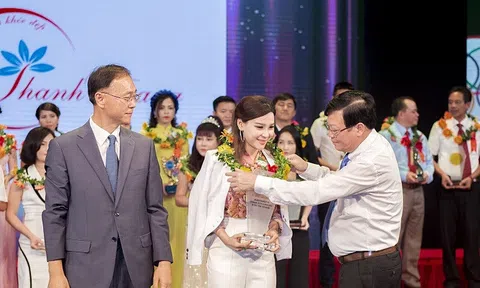 Mỹ phẩm Thanh Trang đạt giải `Sen Vàng Quốc tế Nghệ thuật làm đẹp`