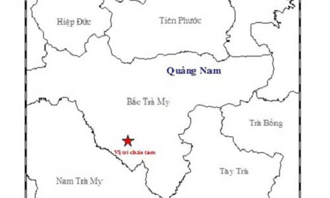 3 ngày, 6 trận động đất ở Quảng Nam
