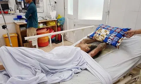 Ngăn thanh niên ngáo đá nhốt bạn gái, đốt phòng trọ, một cảnh sát bị thương