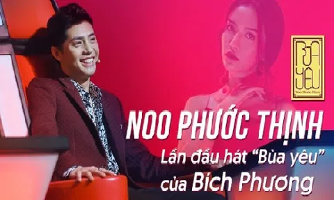 Khoảnh khắc có 1-0-2 tại The Voice 2018: Noo Phước Thịnh lần đầu hát \'Bùa yêu\'