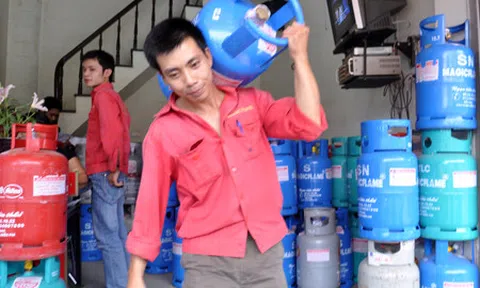 Từ 1/8, giá gas tăng từ 8.000 - 10.000 đồng/bình