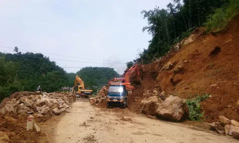 Cảnh báo sạt lở đất trên khu vực tỉnh Hòa Bình