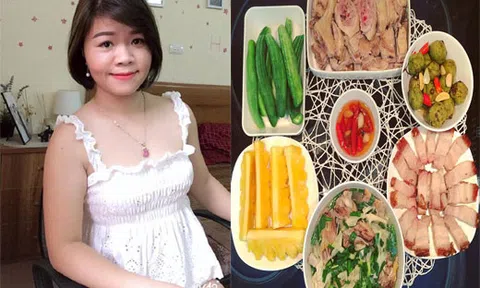 Những mâm cơm của vợ trẻ khiến chồng nói không với cơm hàng, quán