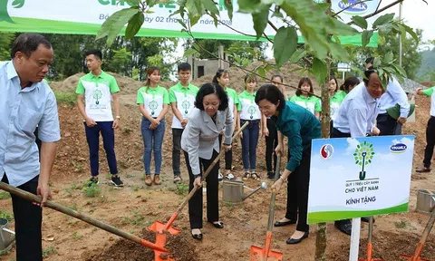 Phát huy đạo lý “Uống nước nhớ nguồn” – Vinamilk trồng 100.000 cây xanh
