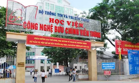 Điểm chuẩn Học viện Công nghệ Bưu chính Viễn thông cao nhất là 22