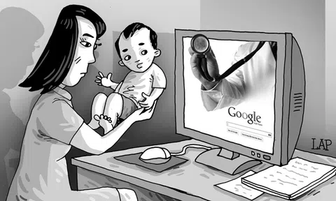 Chữa bệnh cho con qua mạng, mẹo vặt hay nguy hiểm đe doạ tính mạng trẻ?