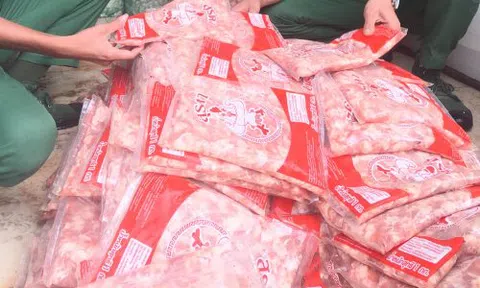 350kg thịt gia cầm không rõ nguồn gốc được tiêu hủy